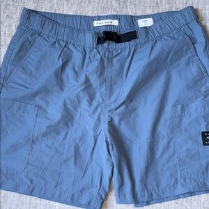 PacSun Blue Athletic Shorts with Elastic Waistband